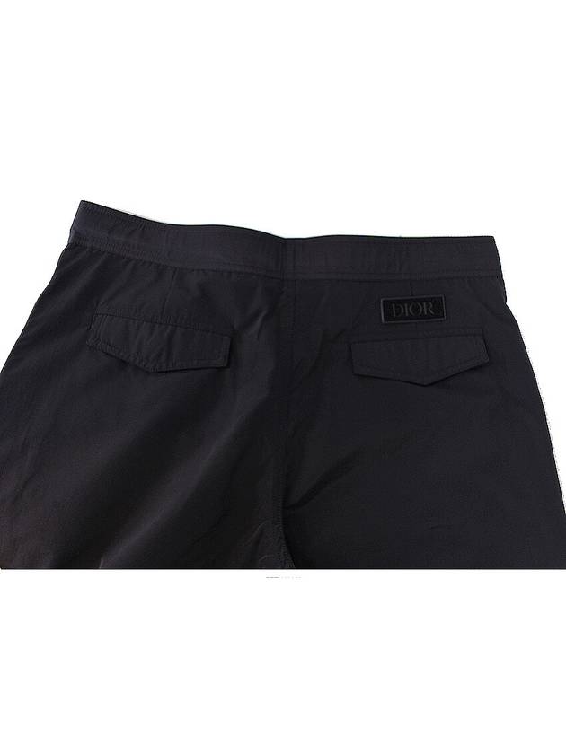 Buckle Bermuda Shorts Black - DIOR - BALAAN 7