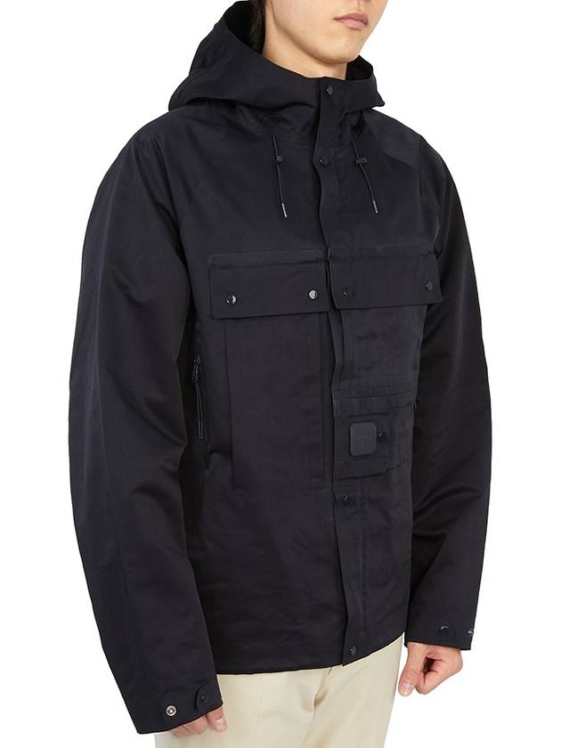 Metropolis AAC Hooded Jacket Total Eclipse Blue - CP COMPANY - BALAAN 5