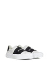 Logo Band City Sports Low Top Sneakers White - GIVENCHY - BALAAN 3