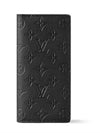 Brazza Wallet Monogram Shadow Black - LOUIS VUITTON - BALAAN 2