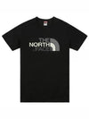 Men's Easy Cotton Short Sleeve T-Shirt Black - THE NORTH FACE - BALAAN 2