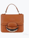 Kattie Small Leather Tote Bag Brown - CHLOE - BALAAN 2