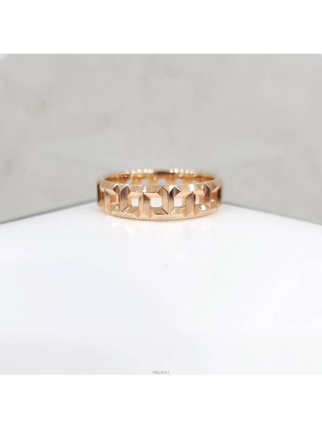 Lux You True Wide Ring 18K Rose Gold No 9 - TIFFANY & CO. - BALAAN 2