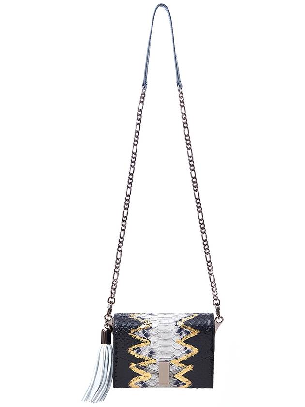 Aisha Mini Body Cross Bag Zeus Black - DONIRAY - BALAAN 4