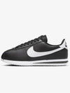 Women's Cortez Low Top Sneakers Black - NIKE - BALAAN 2