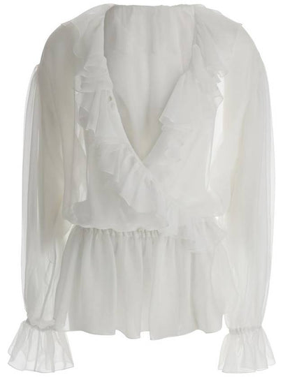 Blouse F79FGT FU1AT W0800 WHITE - DOLCE&GABBANA - BALAAN 2