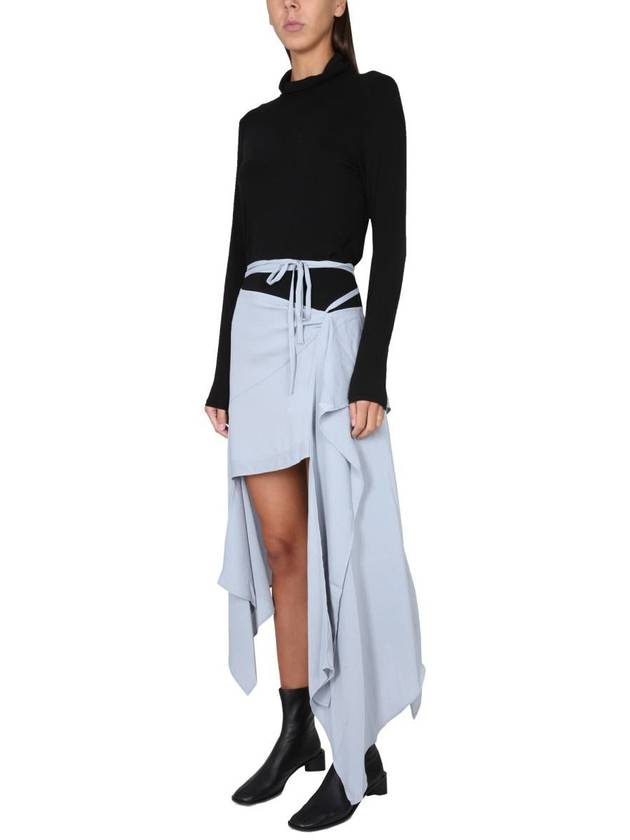 Acne Studios Asymmetrical Skirt - ACNE STUDIOS - BALAAN 2