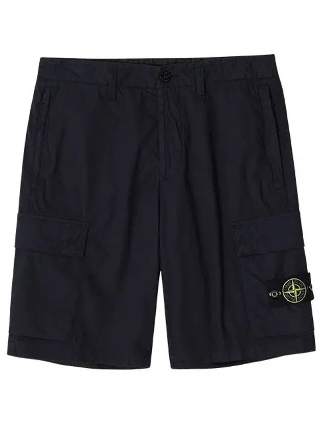 L0803 A0020 8015L0803 Wappen Logo Patch Bermuda Men s Shorts - STONE ISLAND - BALAAN 1