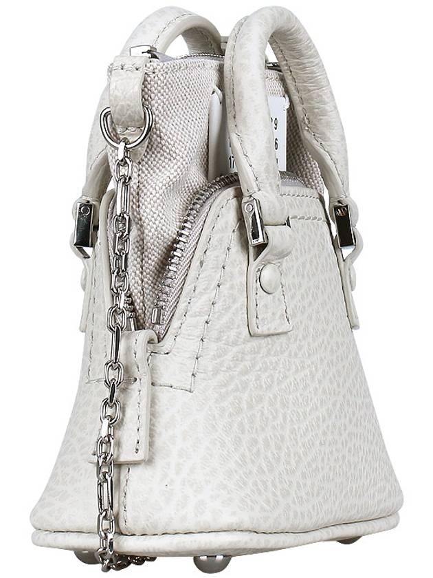 5AC Classic Baby Shoulder Bag Greige - MAISON MARGIELA - BALAAN 6