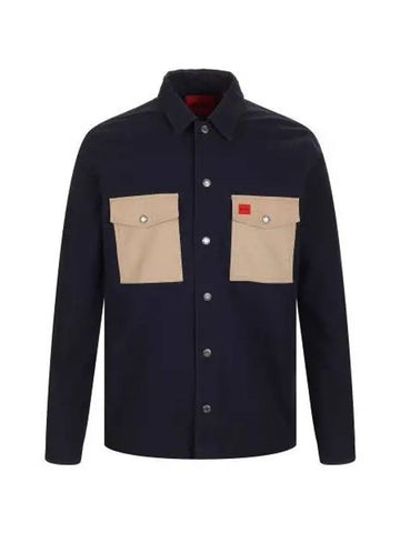 HUGO point pocket red logo shirt 50484362 405 - HUGO BOSS - BALAAN 1