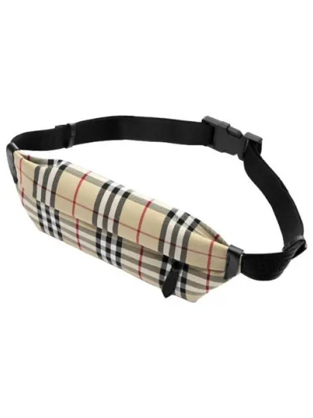 Vintage Check Motif Belt Bag Beige - BURBERRY - BALAAN 2