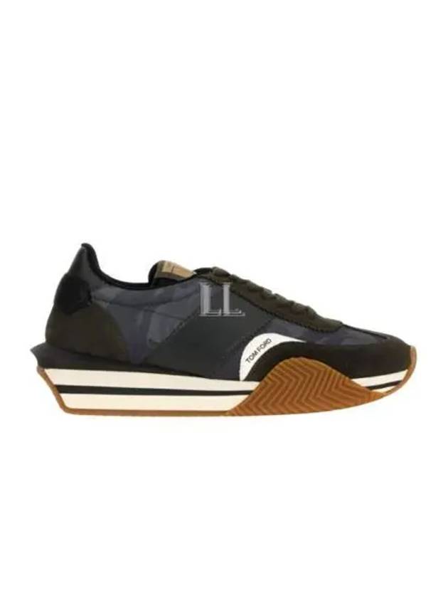 Men's James Low Top Sneakers Black - TOM FORD - BALAAN 2