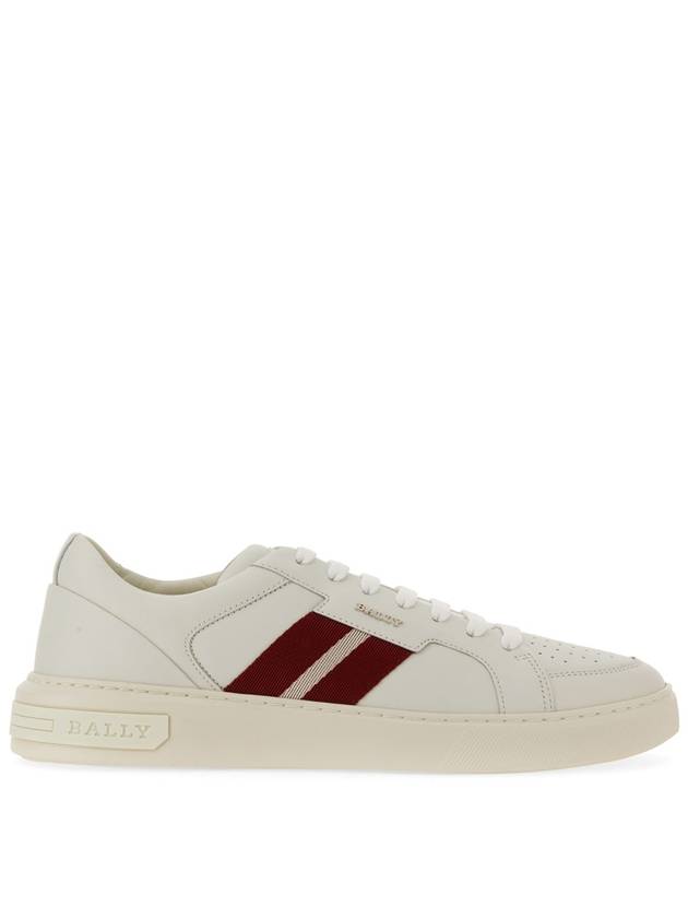 Moony Leather Low Top Sneakers White - BALLY - BALAAN 2