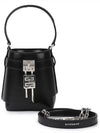 Shark Lock Mini Bucket Bag Black - GIVENCHY - BALAAN 7