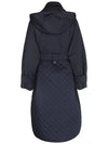 OLGA Belted Quilted Coat Blue 2354960139 002 - MAX MARA - BALAAN 3