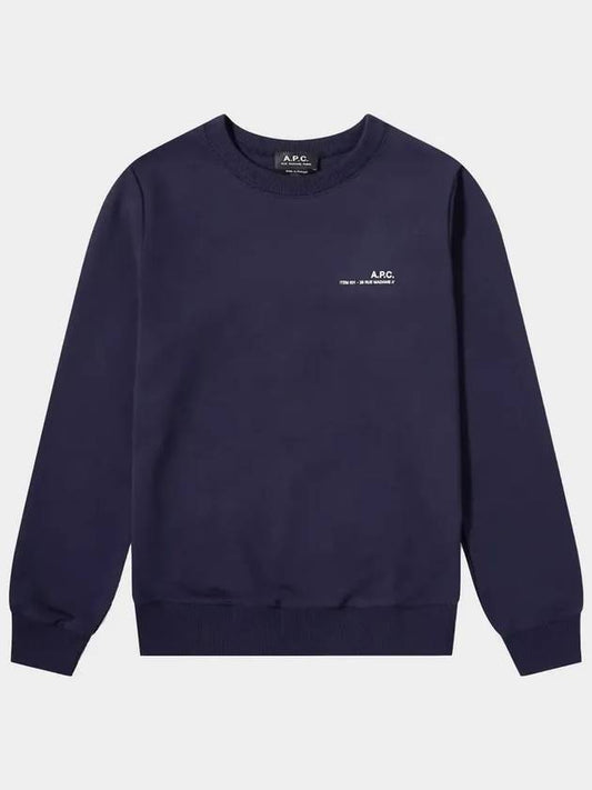 Item Logo Sweatshirt Navy - A.P.C. - BALAAN 2