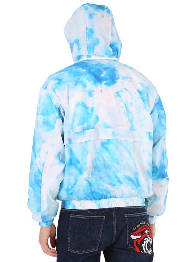 Calvin Klein Men's Summer Splash Aop Seasonal Cloud Print Nylon Windbreaker Jacket, Size Small - CALVIN KLEIN - BALAAN 3