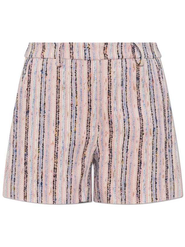 Munthe Striped Pattern Shorts, Women's, Pink - MUNTHE - BALAAN 1