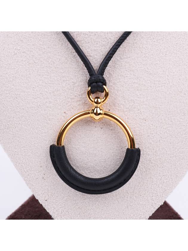 Loop bicolor petite necklace - HERMES - BALAAN 6