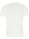 Logo Crew Neck Short Sleeve T-Shirt White - CP COMPANY - BALAAN 4