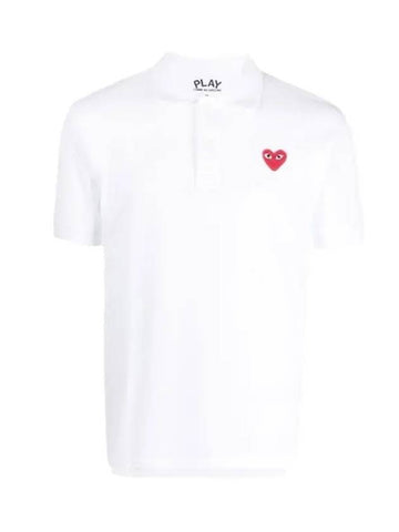 Men s PK short sleeve t shirt white AXT006051 - COMME DES GARCONS - BALAAN 1