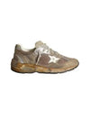 Mesh and Suede Dad-Star Sneakers White Dove Grey - GOLDEN GOOSE - BALAAN 2