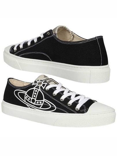 ORB Logo Low Top Sneakers Black - VIVIENNE WESTWOOD - BALAAN 2