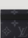 Monogram Eclipse Double Card Wallet Black - LOUIS VUITTON - BALAAN 5