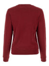 Fox Head Patch Regular Sweatshirt Red - MAISON KITSUNE - BALAAN 3