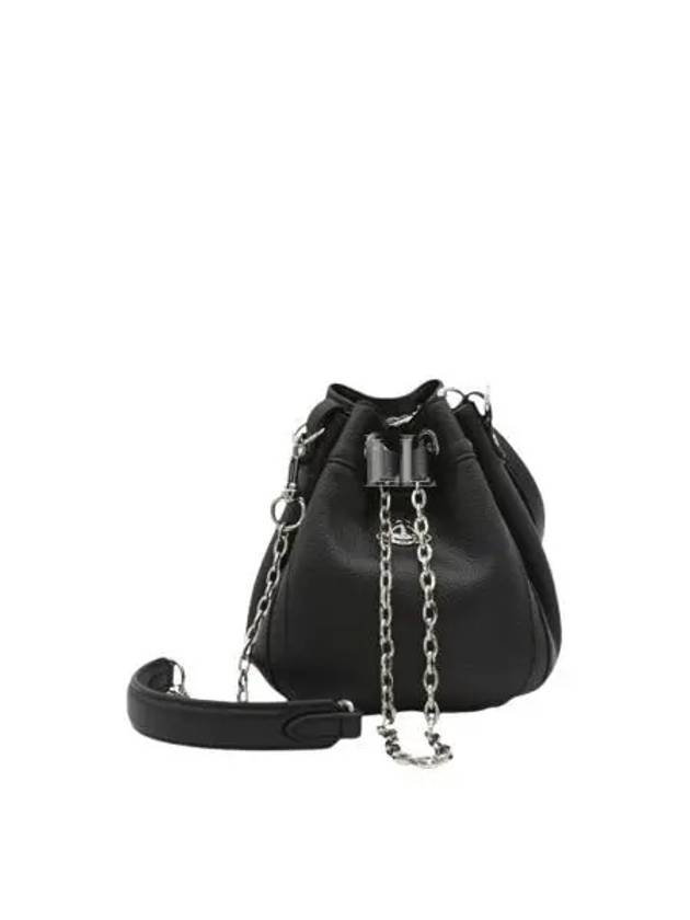 Chrissy Small Bucket Bag Black - VIVIENNE WESTWOOD - BALAAN 2