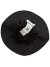 Logo Nylon Bucket Hat Black - STONE ISLAND - BALAAN 5