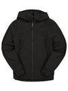 Men's Goggles Hooded Jacket Black - CP COMPANY - BALAAN 2