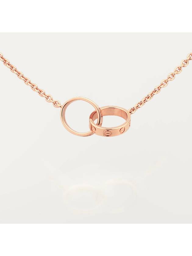 Love Necklace Rose Gold - CARTIER - BALAAN 2