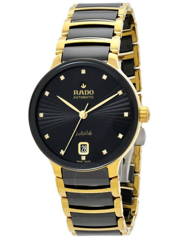 Rado Centrix Automatic Diamond Black Dial Ladies Watch R30032742 - RADO - BALAAN 1