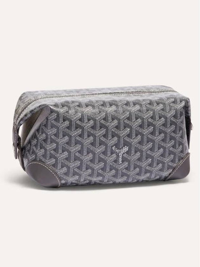 Bowling 25 Toiletry Pouch Bag Grey - GOYARD - BALAAN 2