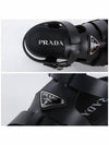 Triangle Logo Fisherman Rubber Sandals Black - PRADA - BALAAN 5