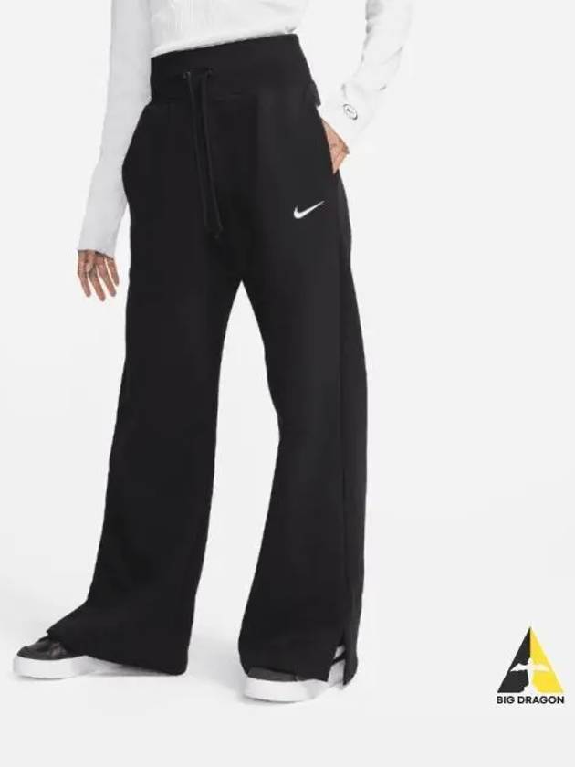 Women s Sportswear Phoenix Fleece HR Pants Wide 010 - NIKE - BALAAN 1