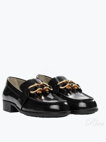 Leather Loafers Black - BOTTEGA VENETA - BALAAN 2