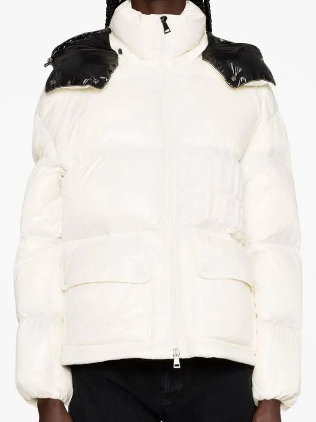 Applique Logo Abbaye Women s Down Jacket 1A00039 5963V 034 - MONCLER - BALAAN 3