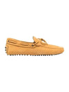 Gommino Nubuck Driving Shoes Yellow - TOD'S - 1