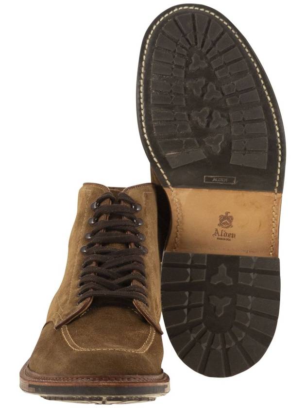 Suede lace-up boot - ALDEN - BALAAN 5