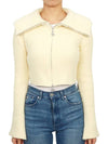 House of Sunny VOL22124 BUTTER Women s Crop Cardigan - HAUS OF HONEY - BALAAN 3