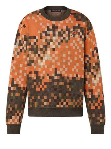 JACQUARD COTTON PULLOVER 1AFXRM - LOUIS VUITTON - BALAAN 1