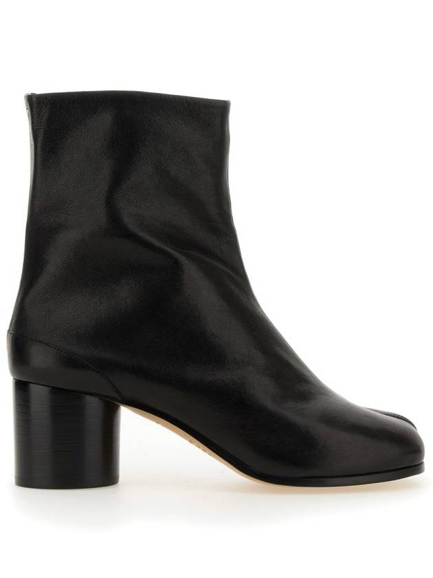 Tabi Lambskin Ankle Middle Boots Black - MAISON MARGIELA - BALAAN 3