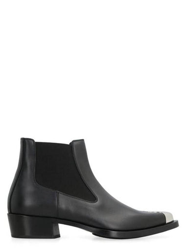 Punk Chealsea Boots Black - ALEXANDER MCQUEEN - BALAAN 1