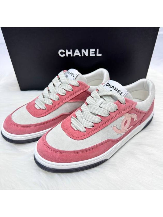 CC logo Jenny sneakers pink - CHANEL - BALAAN 2