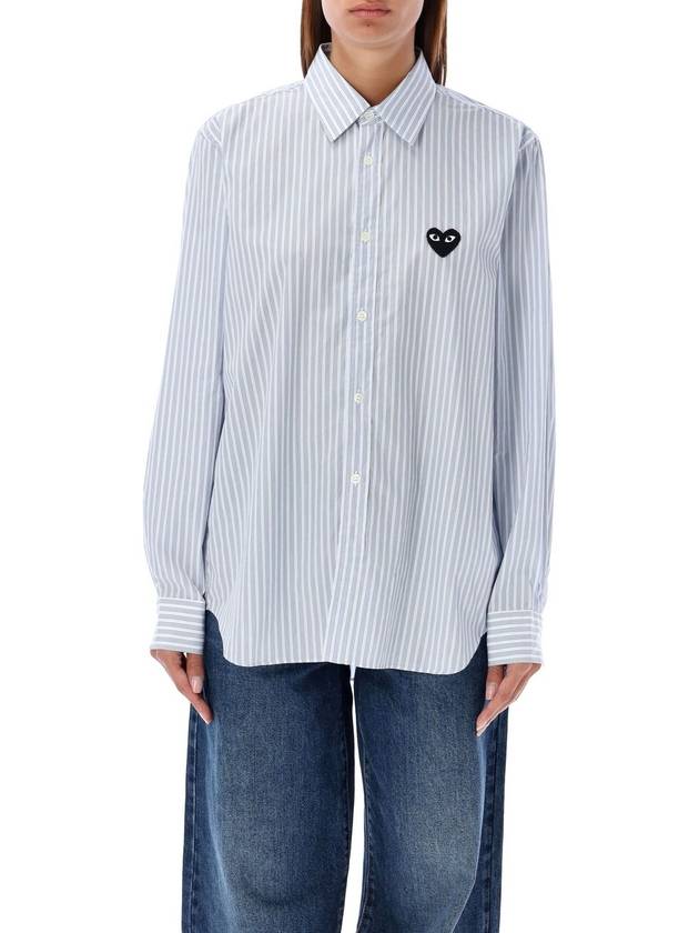 Heart patch shirt - COMME DES GARCONS PLAY - BALAAN 1