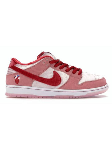 SB Dunk Low Top Sneakers Pink - NIKE - BALAAN 1