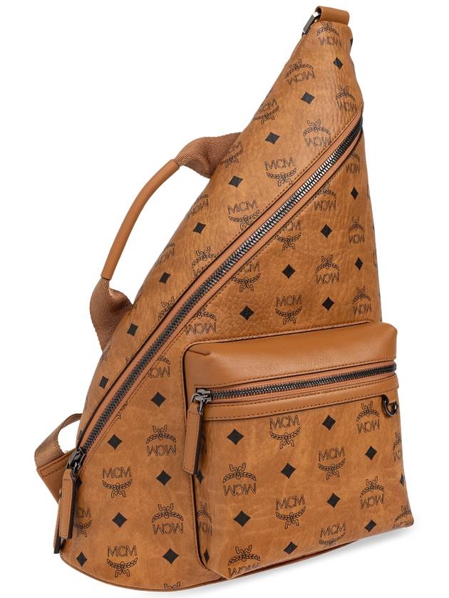 MCM Shoulder Backpack, Men's, Brown - MCM - BALAAN 4