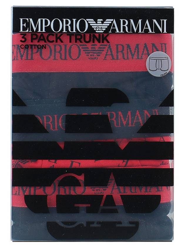 Boxer 3 Pack Trunk 111625 3F722 30021 - EMPORIO ARMANI - BALAAN 10